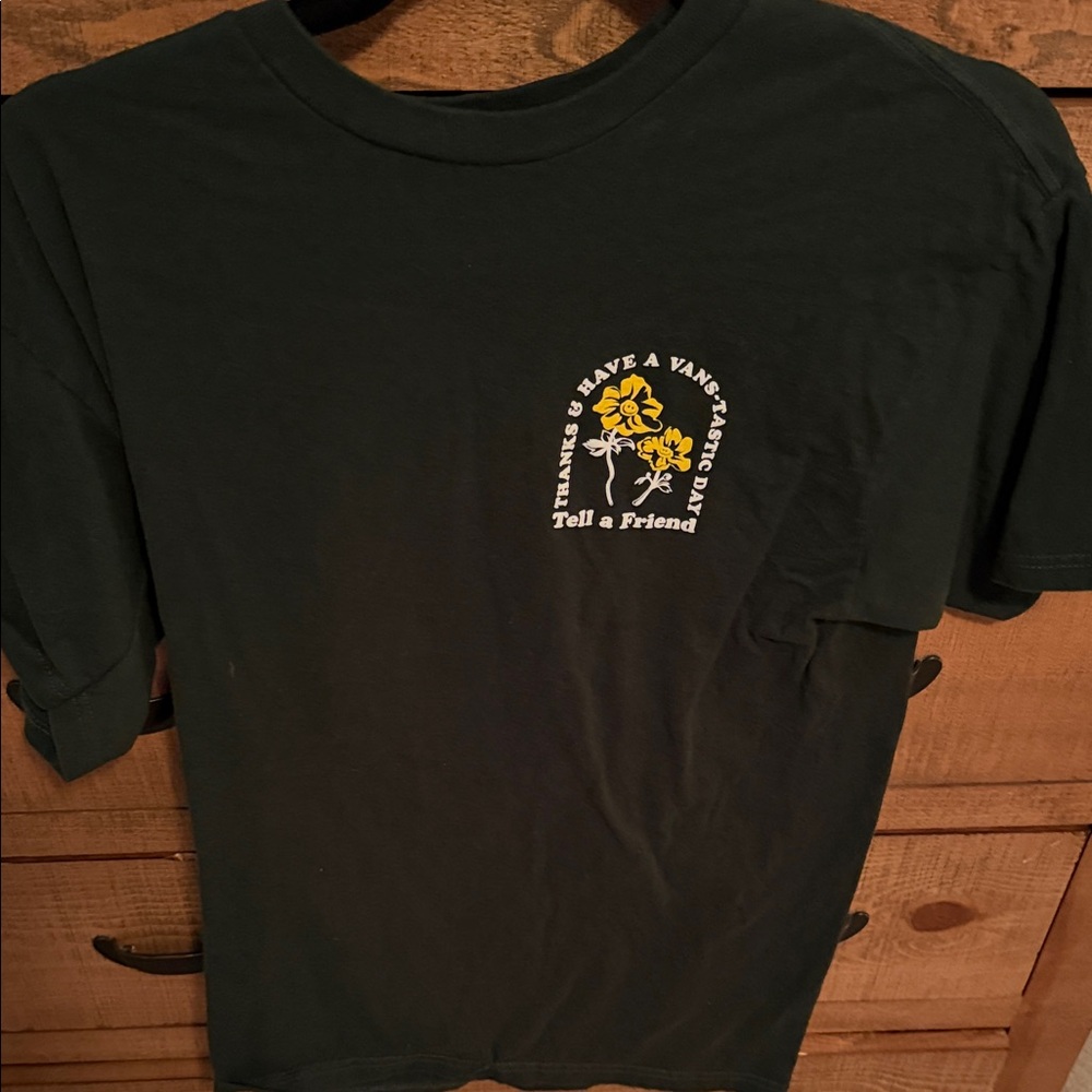 Vans Dark Green Graphic Tee